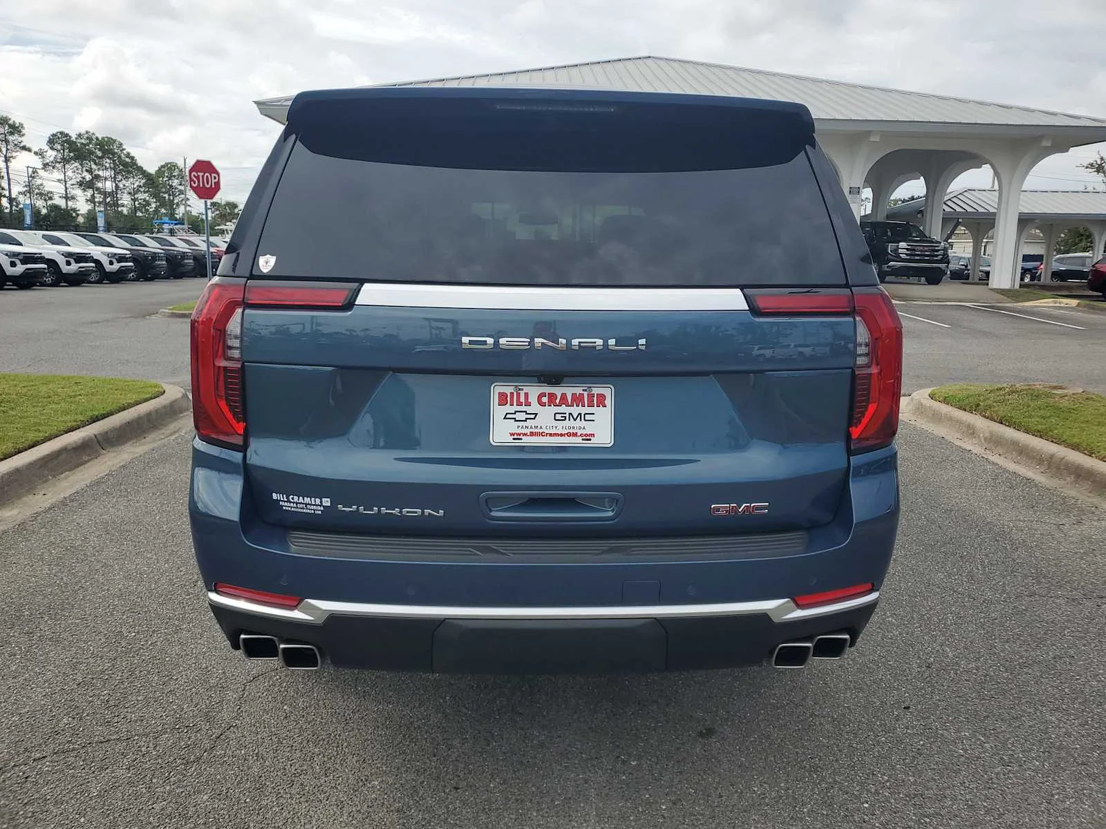 New 2025 Downpour Metallic GMC Denali image 4