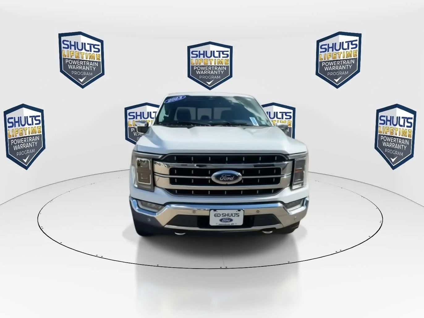 Used 2023 Oxford White Ford LARIAT image 3