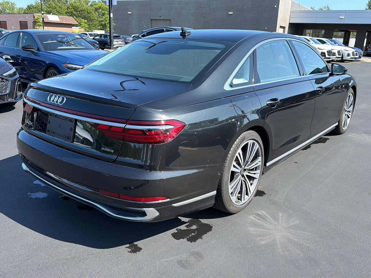 Used 2022 Vesuvius Gray Metallic Audi L 3.0T image 5