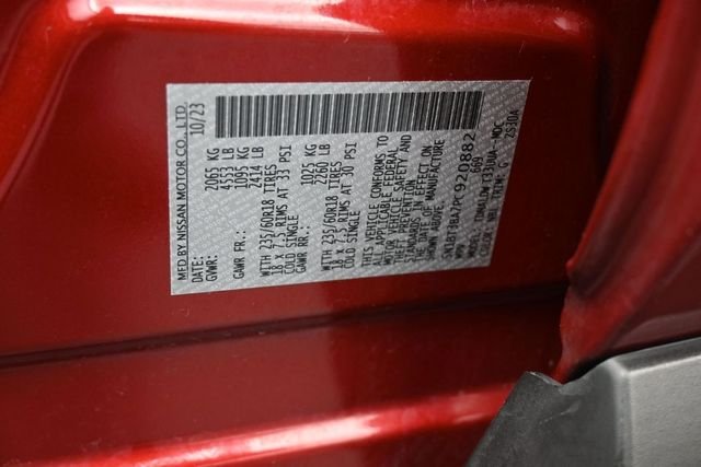 Used 2023 Red Nissan SV image 20