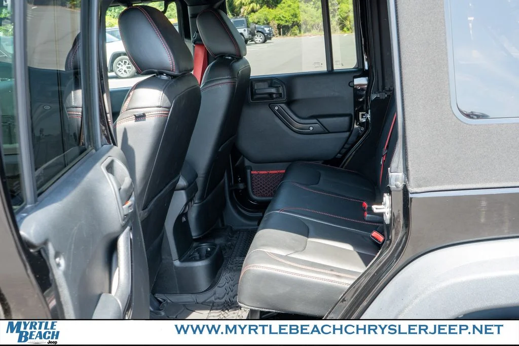 Used 2018 Black Clearcoat Jeep Unlimited Rubicon image 14