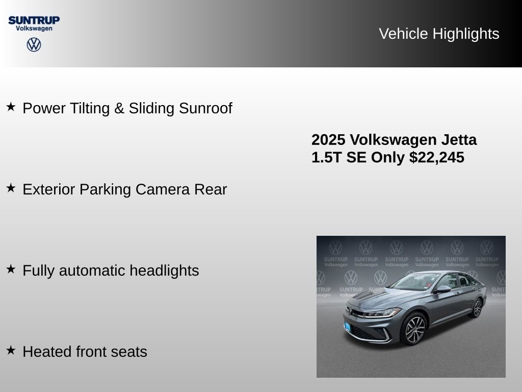 Used 2025 Gray Volkswagen 1.5T SE image 16