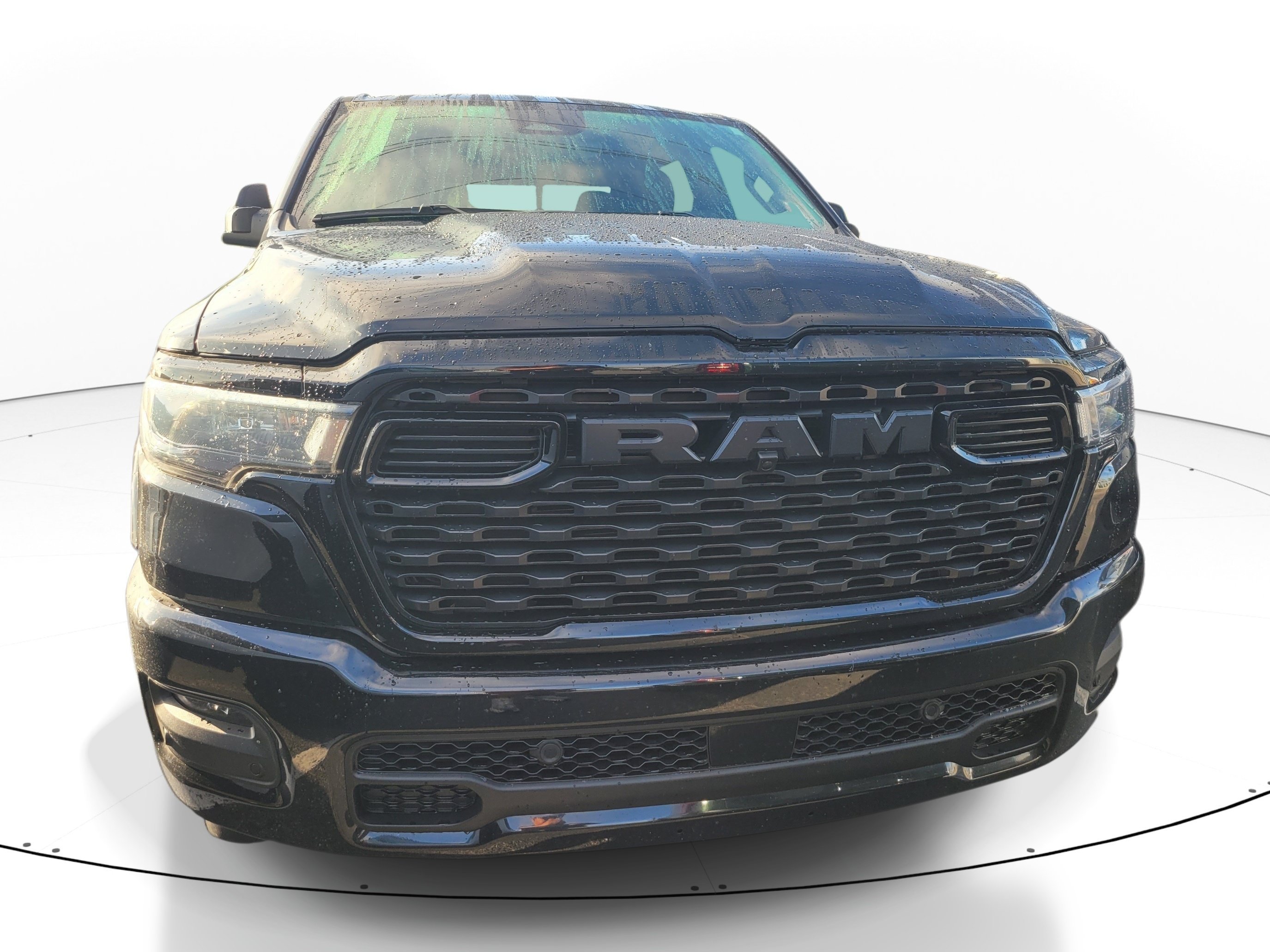 Used 2025 Diamond Black Crystal Pearlcoat Ram Big Horn image 2