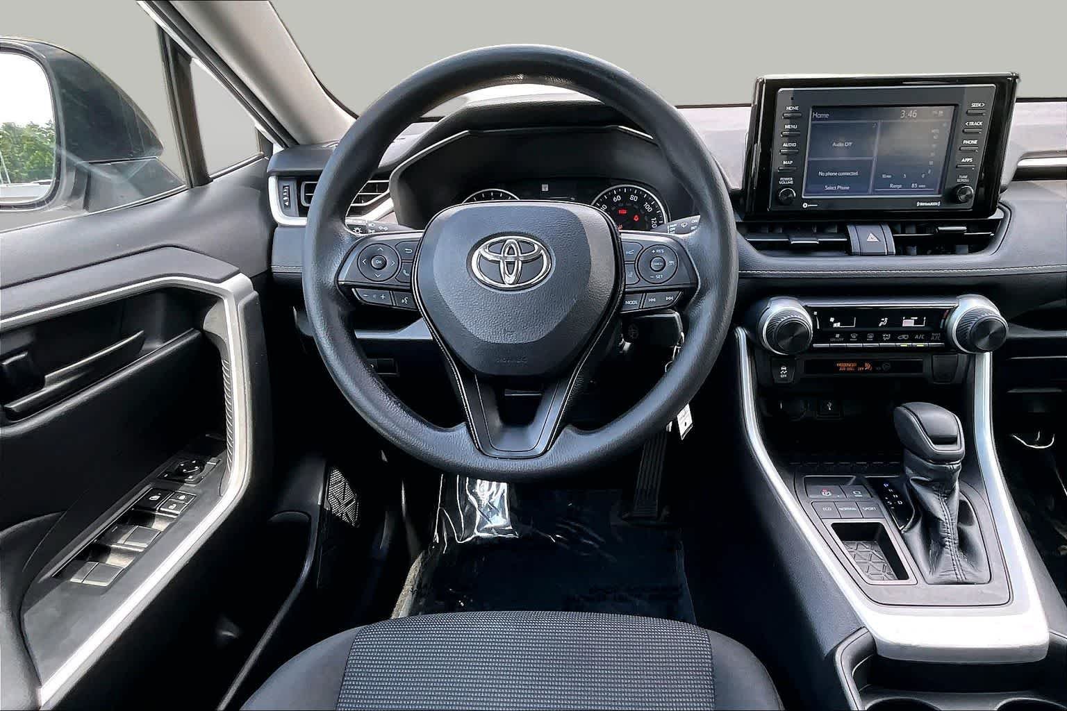Used 2021 Super White Toyota LE image 6