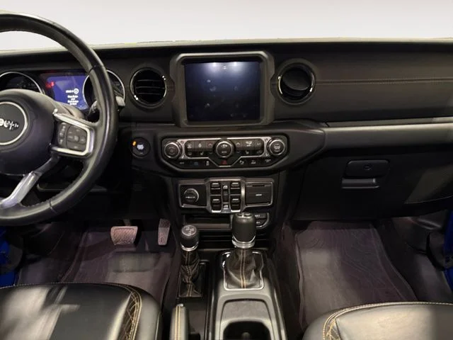 Used 2022 Blue Pearl Jeep Unlimited Sahara 4xe image 11