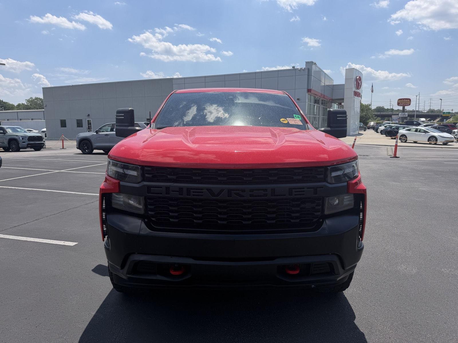 Used 2021 Red Hot Chevrolet Work Truck image 2
