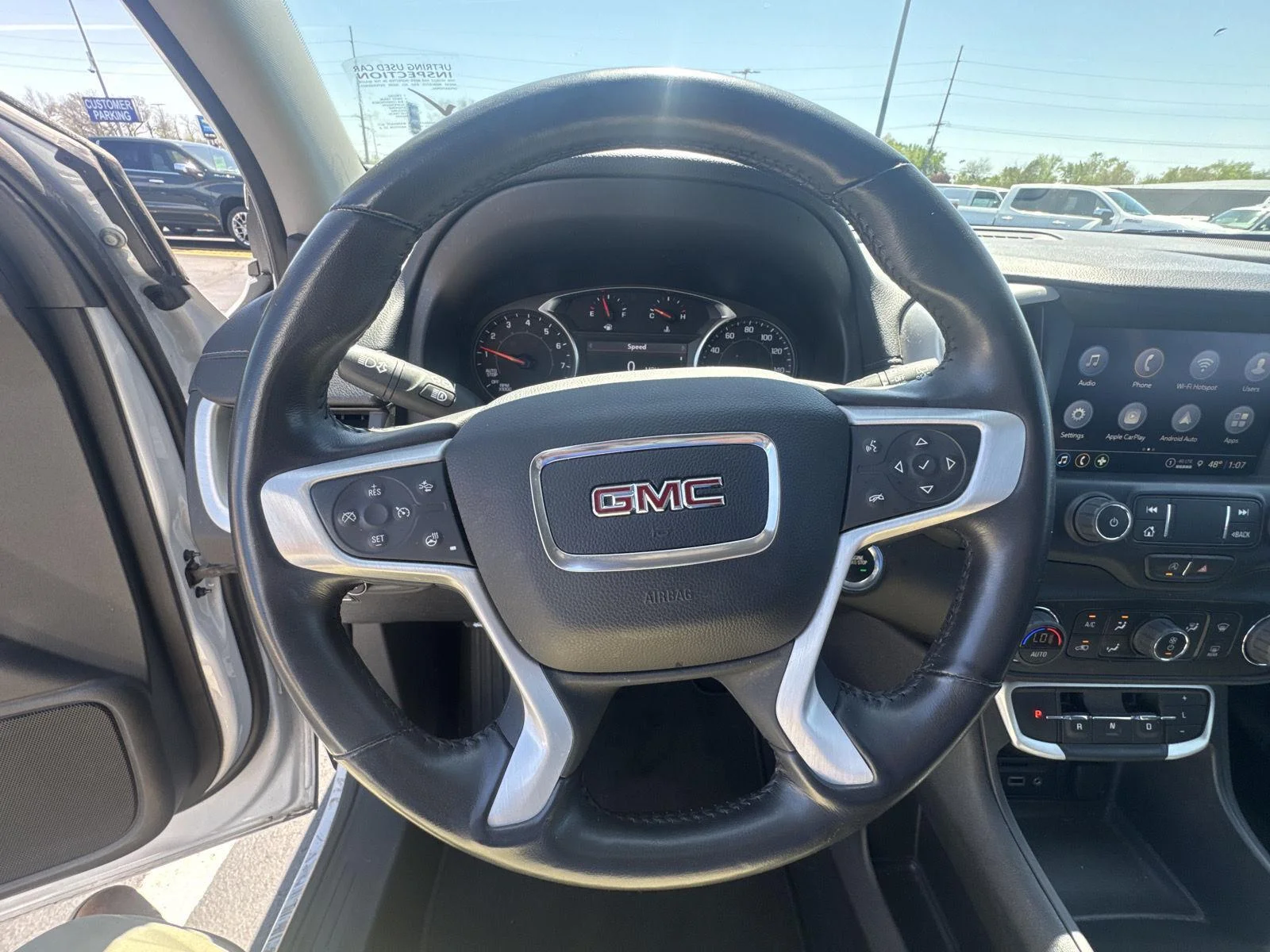 Used 2022 Summit White GMC SLT image 21