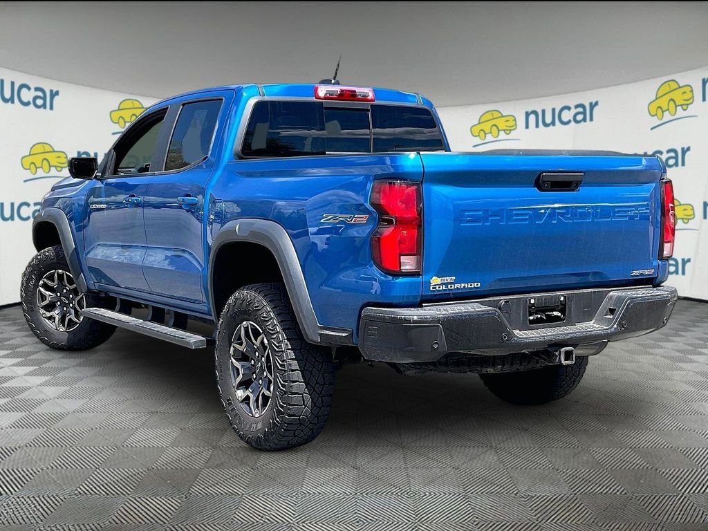 Used 2023 Blue Chevrolet ZR2 image 4