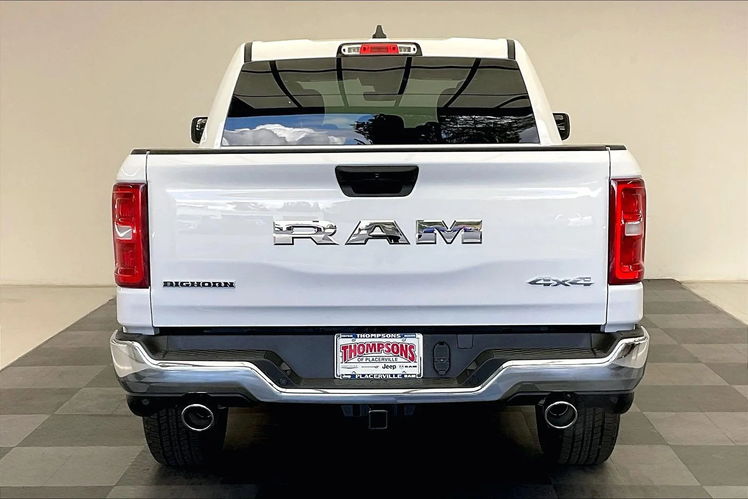 New 2026 Bright White Clearcoat RAM Big Horn image 3
