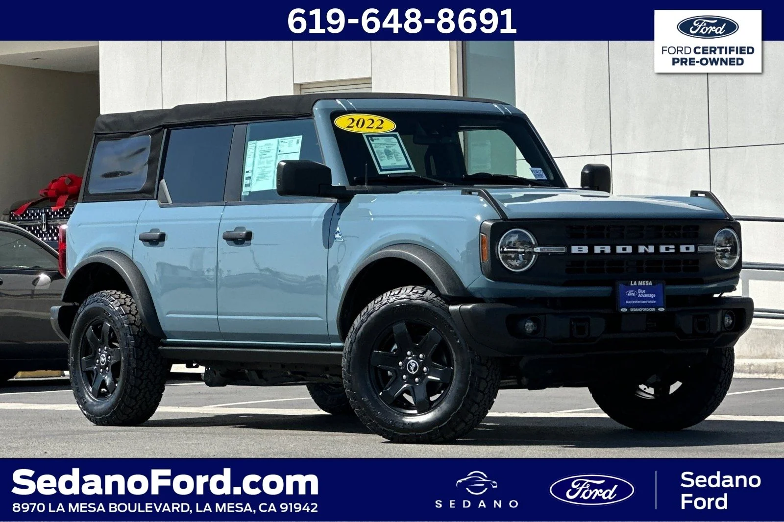 2022 Ford Bronco Black Diamond Mid (322A) 4x4's photo