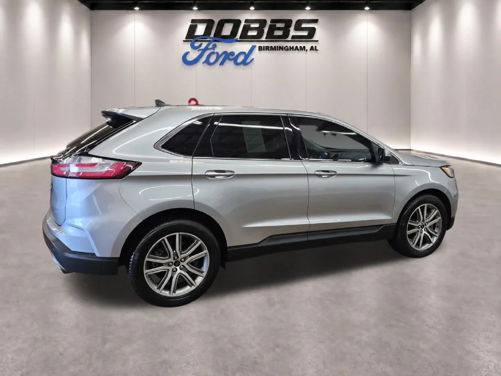 Certified Used 2024 Iconic Silver Metallic Ford Titanium image 4
