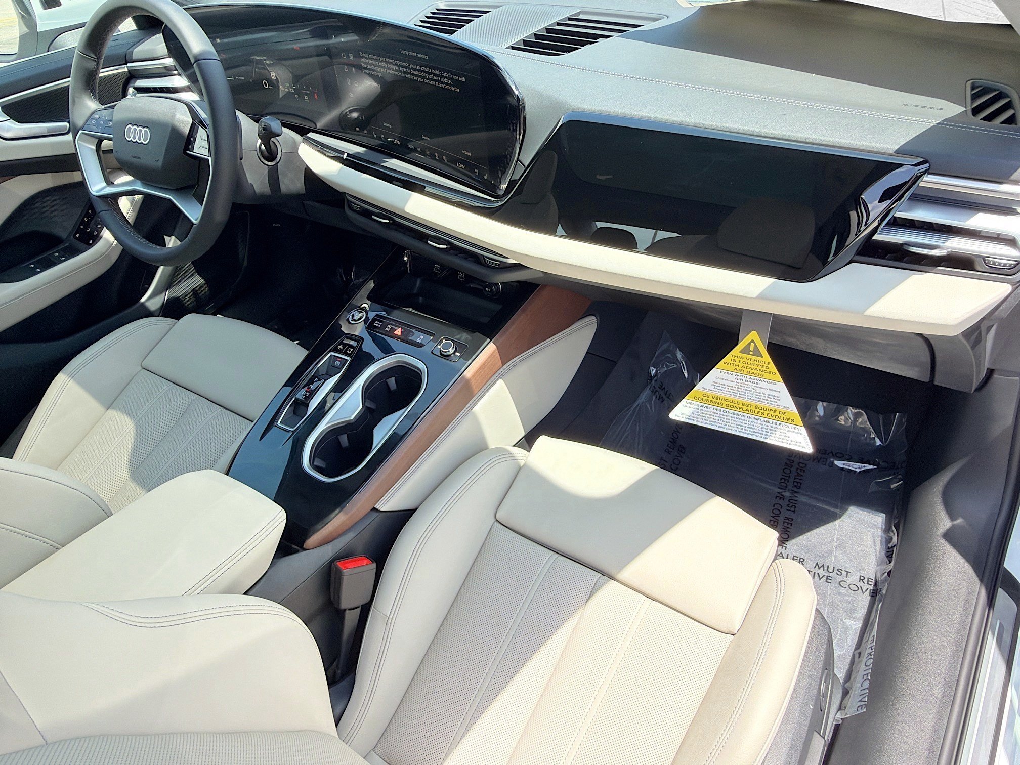 New 2026 Glacier White Metallic Audi Premium image 12