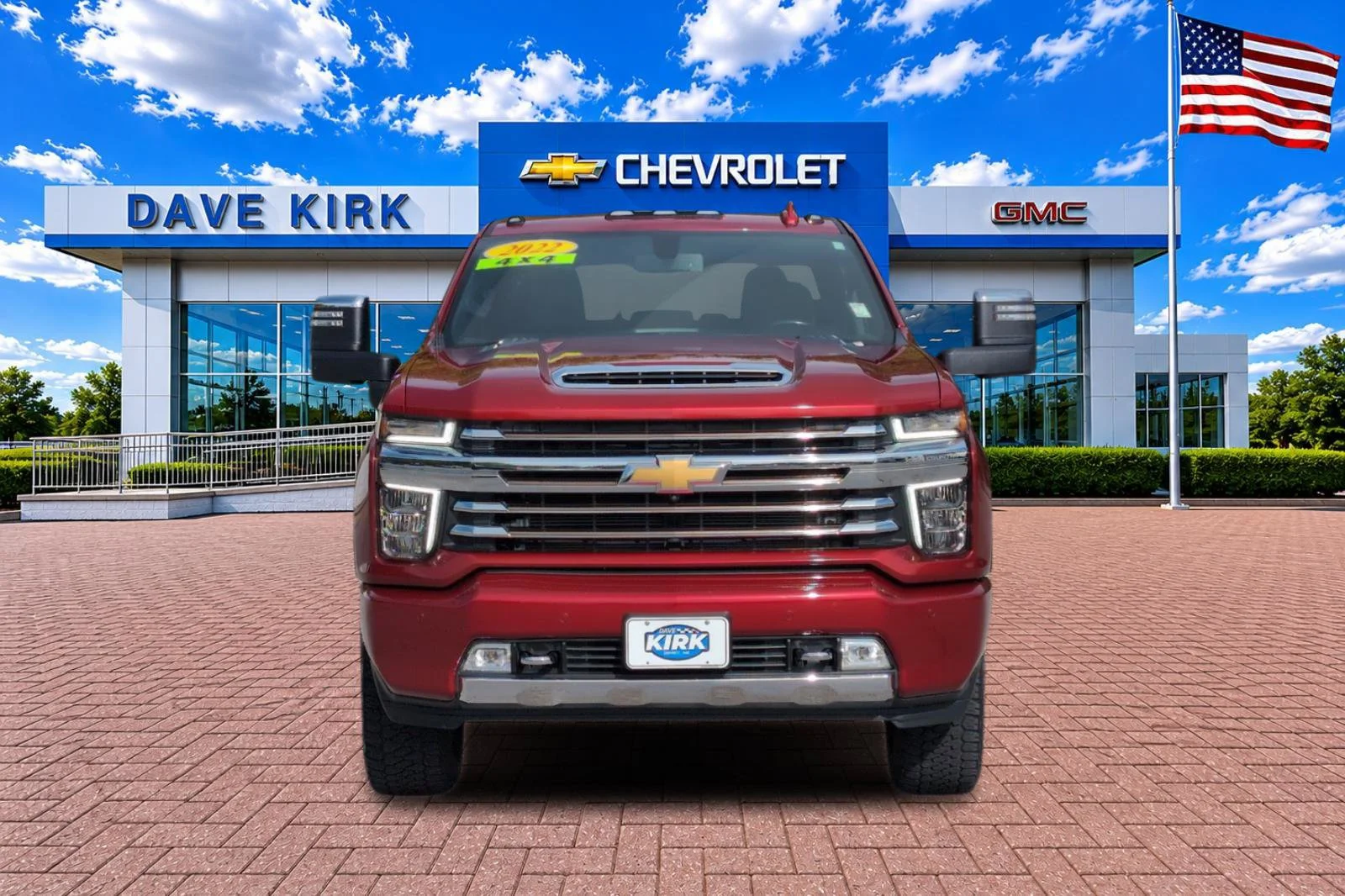 Used 2022 CHERRY RED TINTCOAT Chevrolet High Country image 8