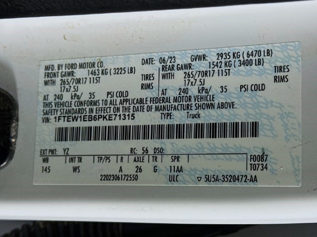 Used 2023 Oxford White Ford XL image 35