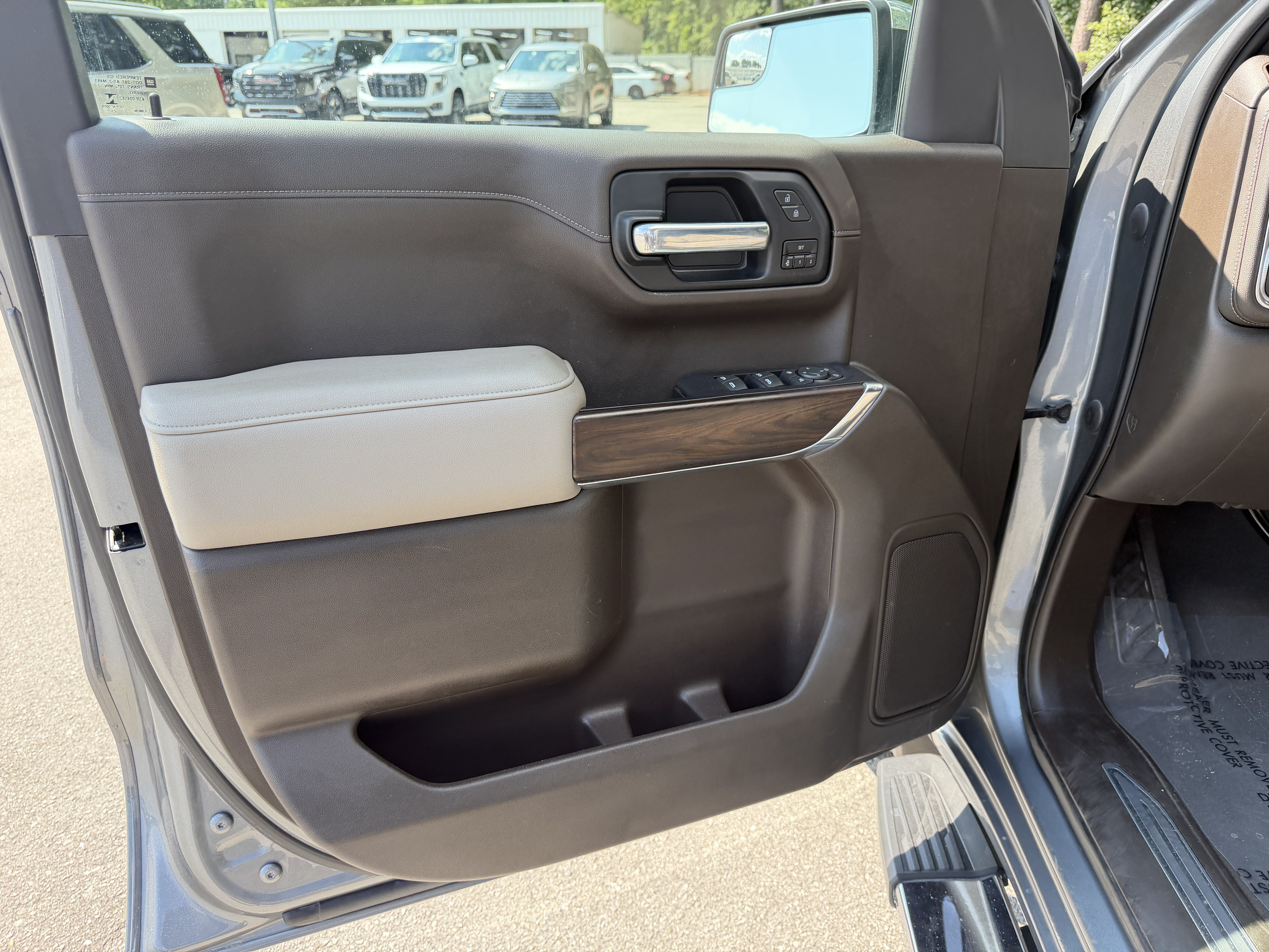 Used 2021 SATIN STEEL METALLIC GMC SLT image 14