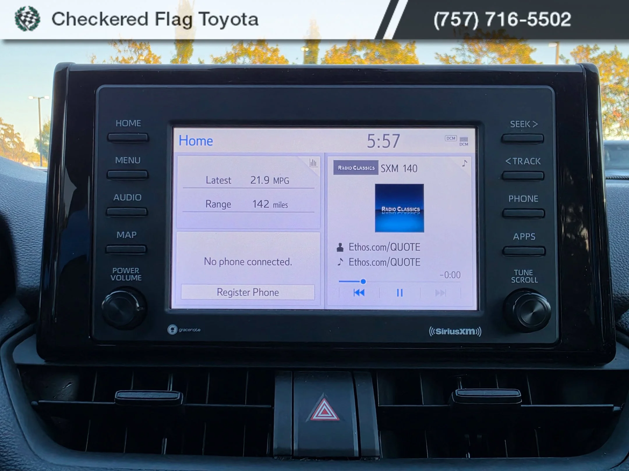 Used 2022 Silver Sky Metallic Toyota LE image 14