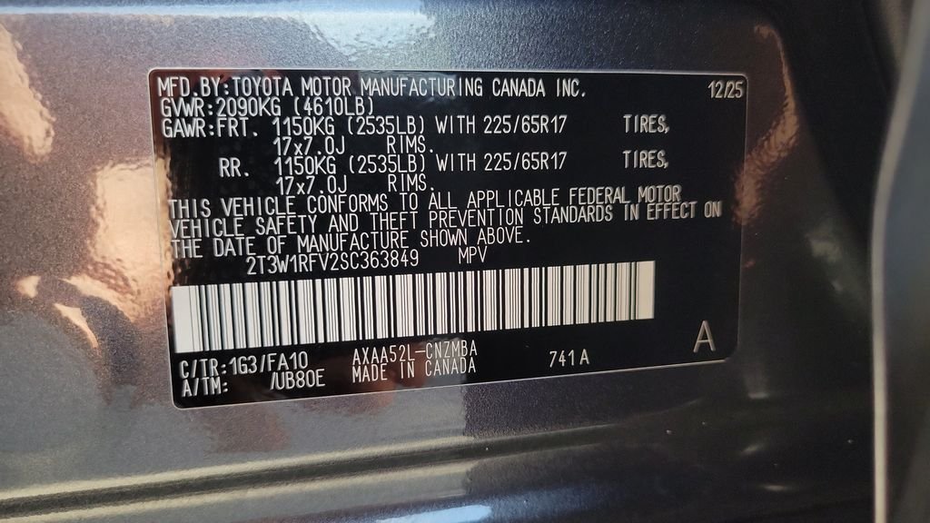 Used 2025 Gray Toyota XLE image 23