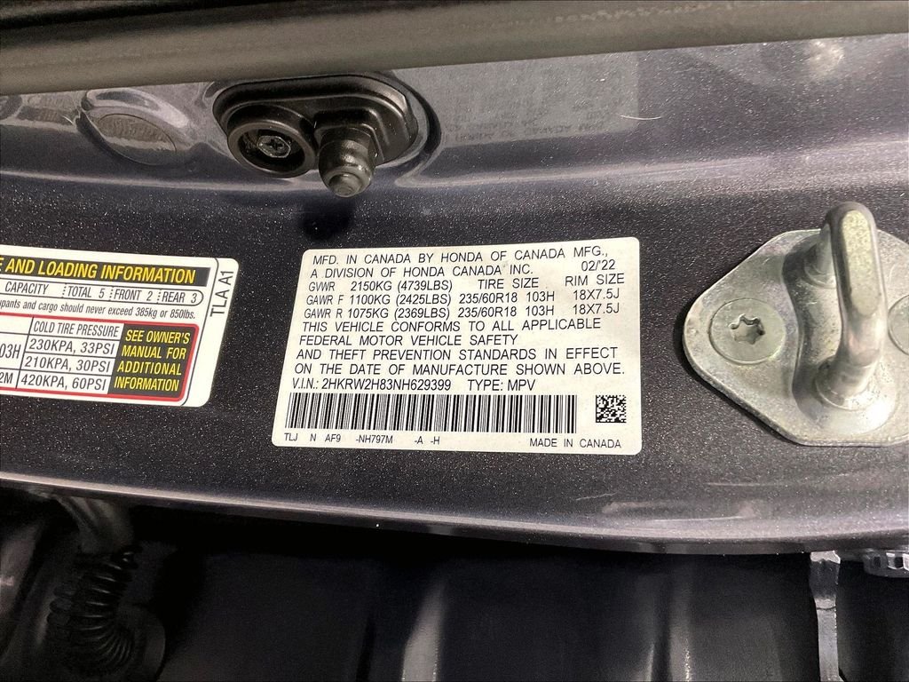 Used 2022 Gray Honda EX-L image 36