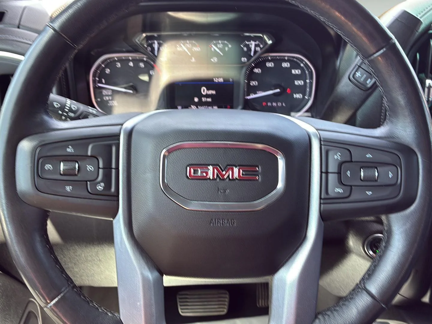 Used 2021 Satin Steel Metallic GMC SLT image 37