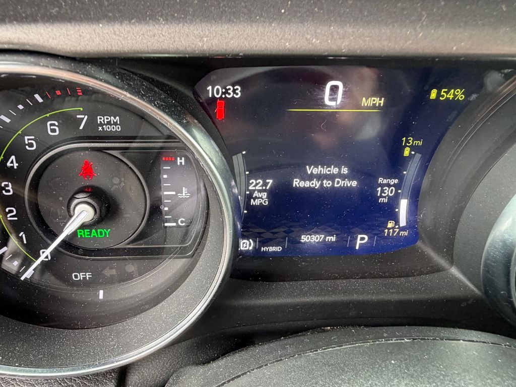 Used 2023 Gray Jeep Rubicon 4xe image 9