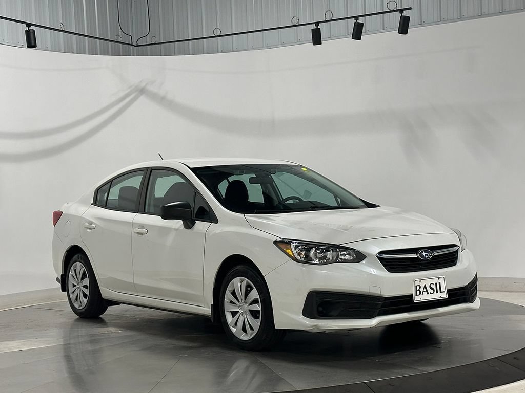 Used 2021 Crystal White Pearl Subaru Base image 36