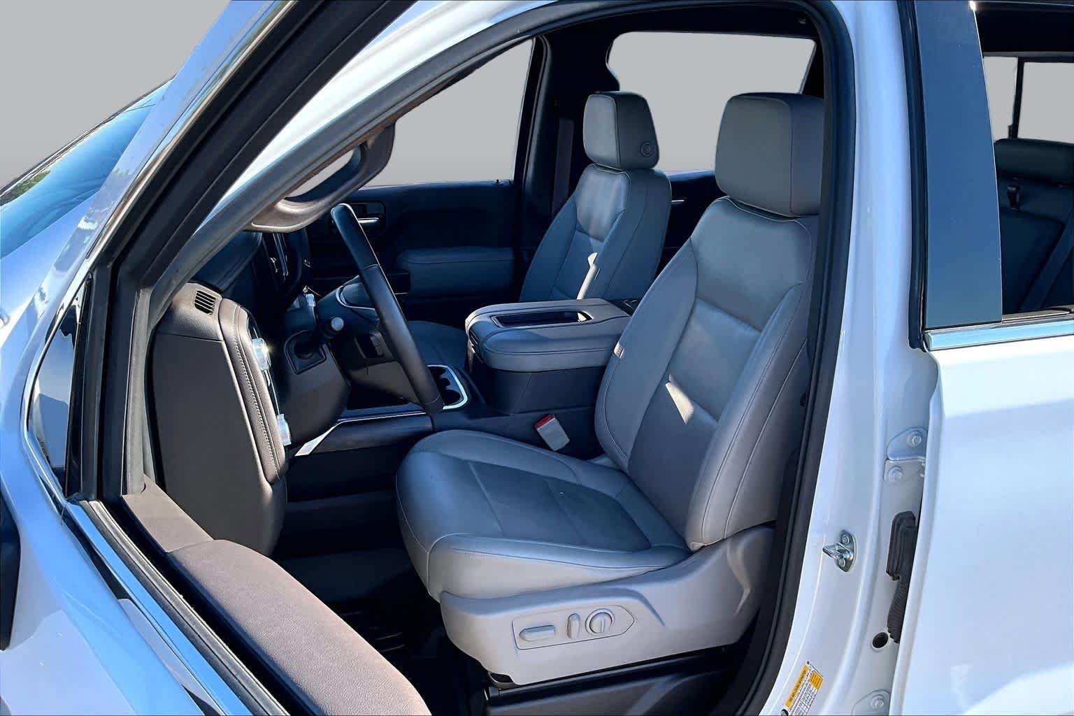 Used 2021 Summit White GMC SLT image 8