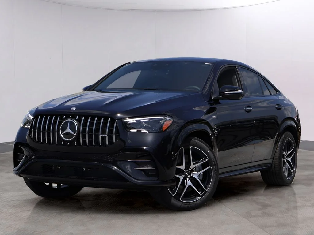 New 2026 Obsidian Black Metallic Mercedes-Benz AMG® GLE 53 4MATIC+ Coupe image 1