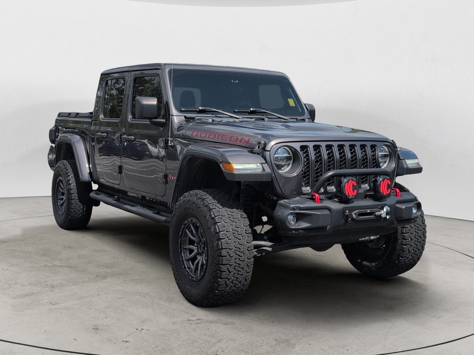Used 2020 Granite Crystal Metallic Clearcoat Jeep Rubicon image 2