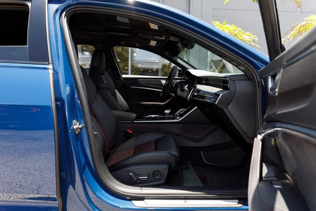 Used 2025 Blue Audi 4.0T image 13
