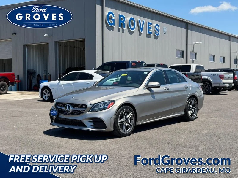 Used 2020 Mojave Silver Metallic Mercedes-Benz C 300 image 1