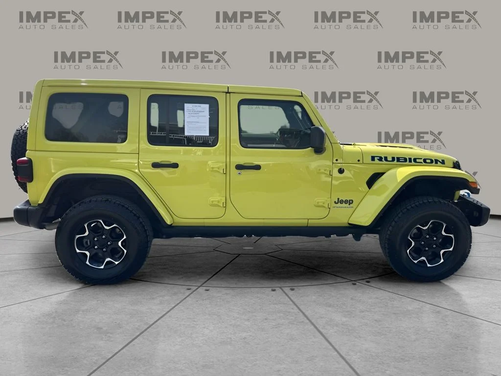 Used 2023 Yellow Jeep Rubicon 4xe image 6