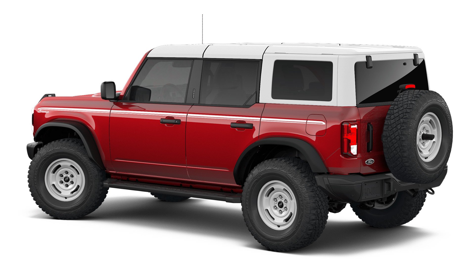 New 2026 Ruby Red Metallic Tntd Clearcoat Ford Heritage Edition image 2