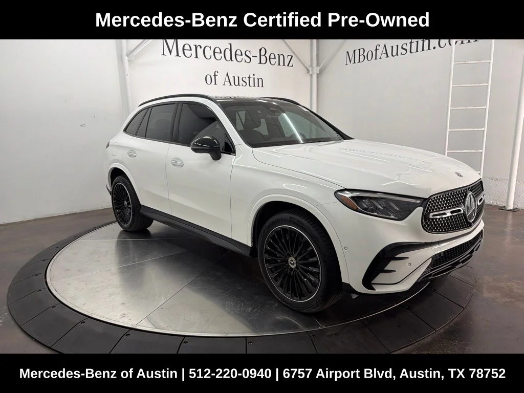 Certified Used 2026 White Mercedes-Benz GLC 300 image 1