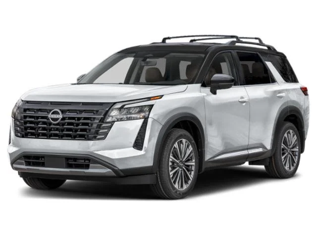 New 2026 Everest White Pearl TriCoat / Super Black Two-tone Nissan Platinum image 1