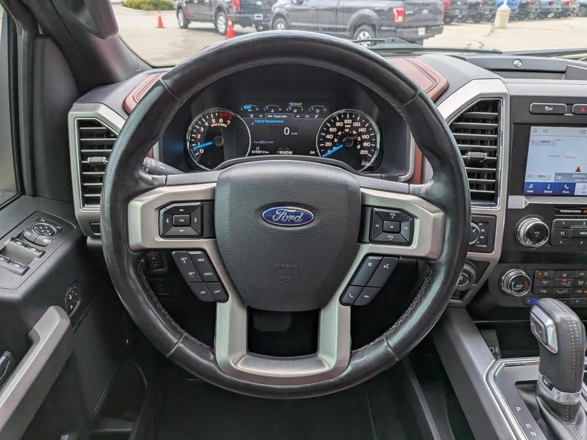 Used 2019 White Ford Platinum image 18