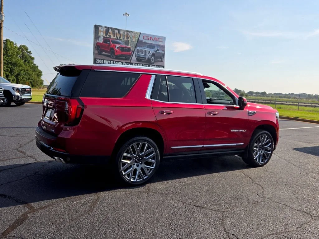 Used 2026 Volcanic Red Tintcoat GMC Denali Ultimate image 15