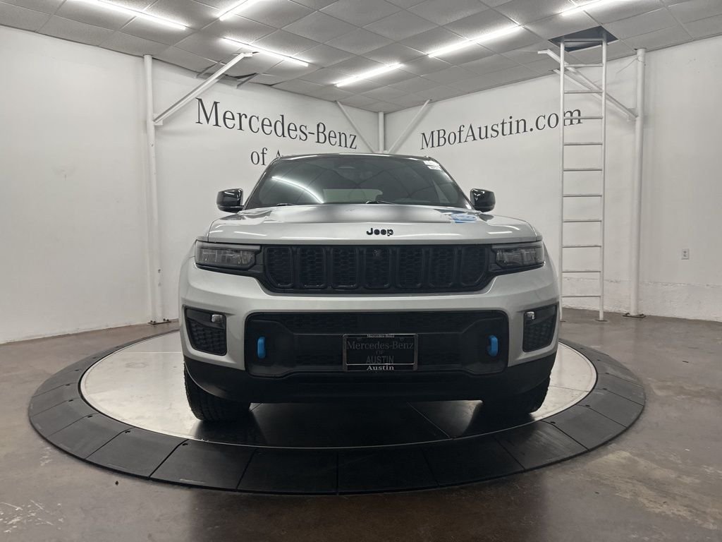 Used 2023 Jeep Grand Cherokee Trailhawk 4xe with VIN 1C4RJYC66P8792427 for sale in Austin, TX