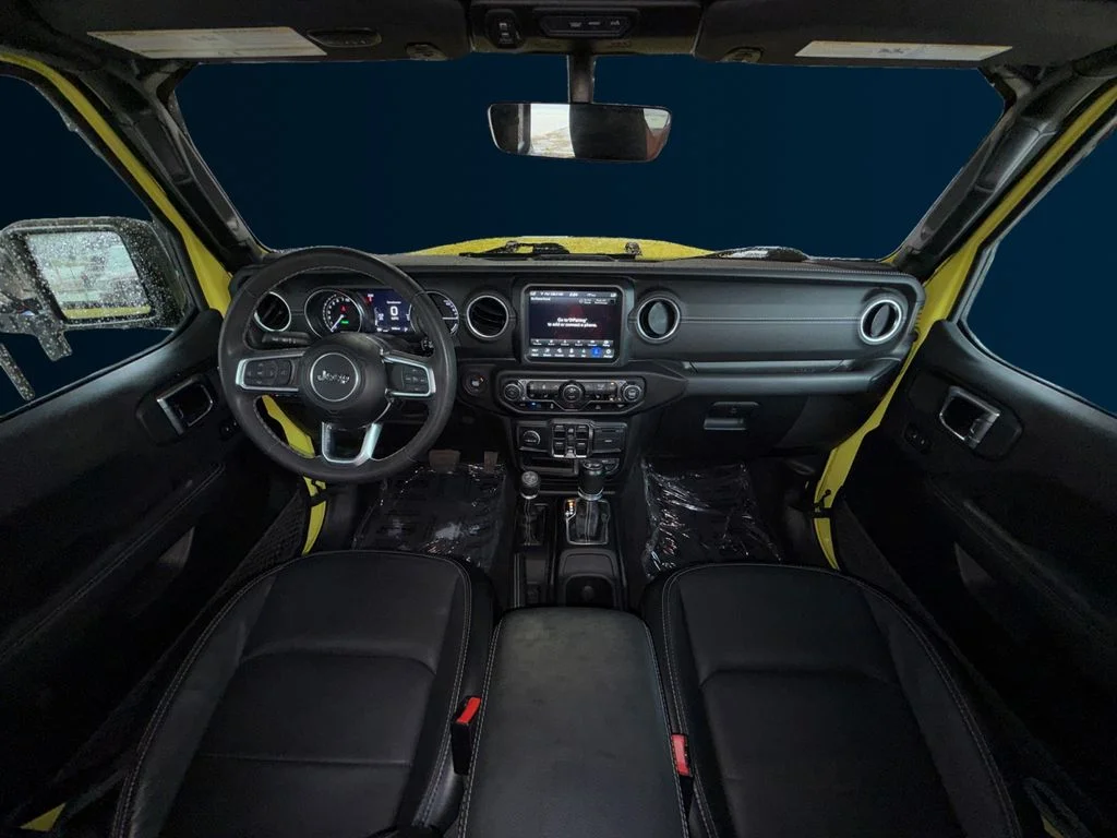 Used 2023 Yellow Jeep Sahara 4xe image 12