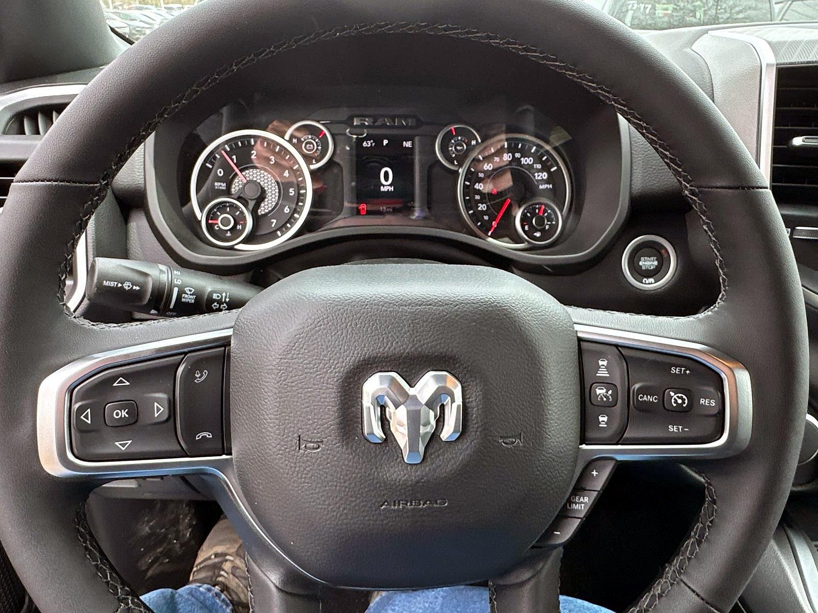 New 2026 Bright White Clearcoat RAM Big Horn image 15