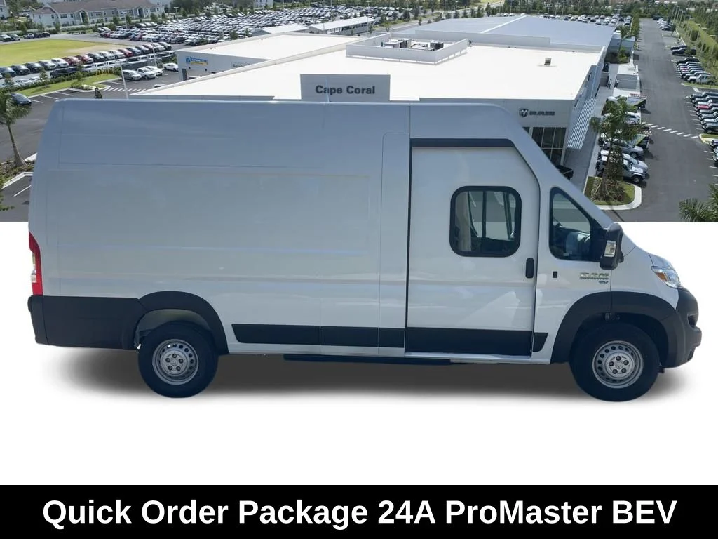New 2025 Bright White Clear-Coat Exterior Paint RAM Tradesman image 4