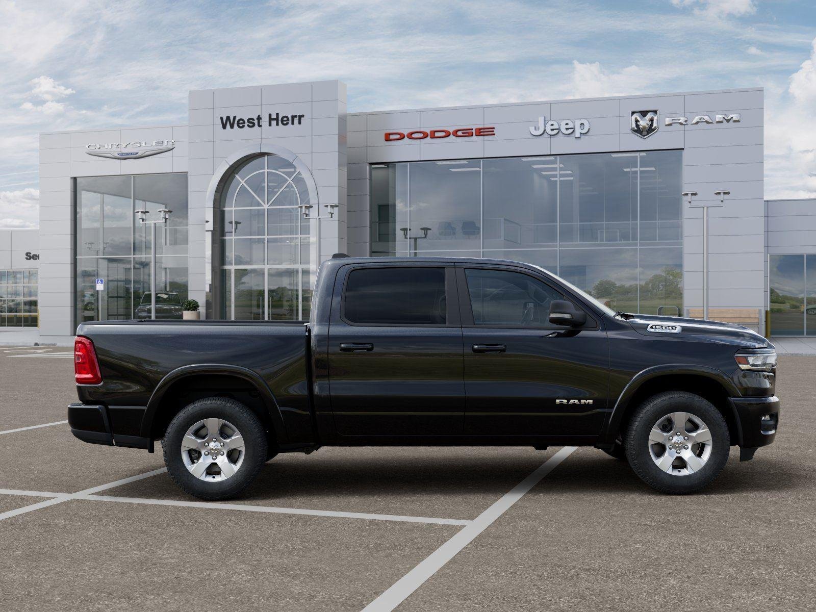 New 2026 Diamond Black Crystal Pearl-Coat Exterior Paint RAM Big Horn/Lone Star image 21
