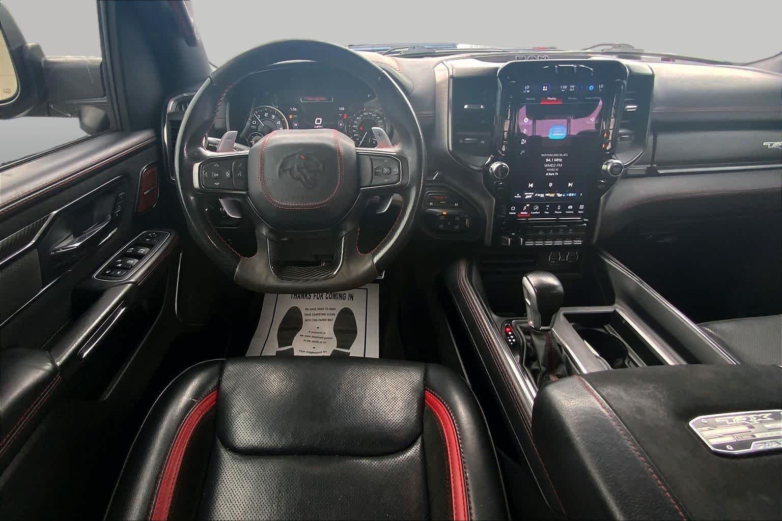 Used 2022 Granite Crystal Clearcoat Metallic Ram TRX image 6