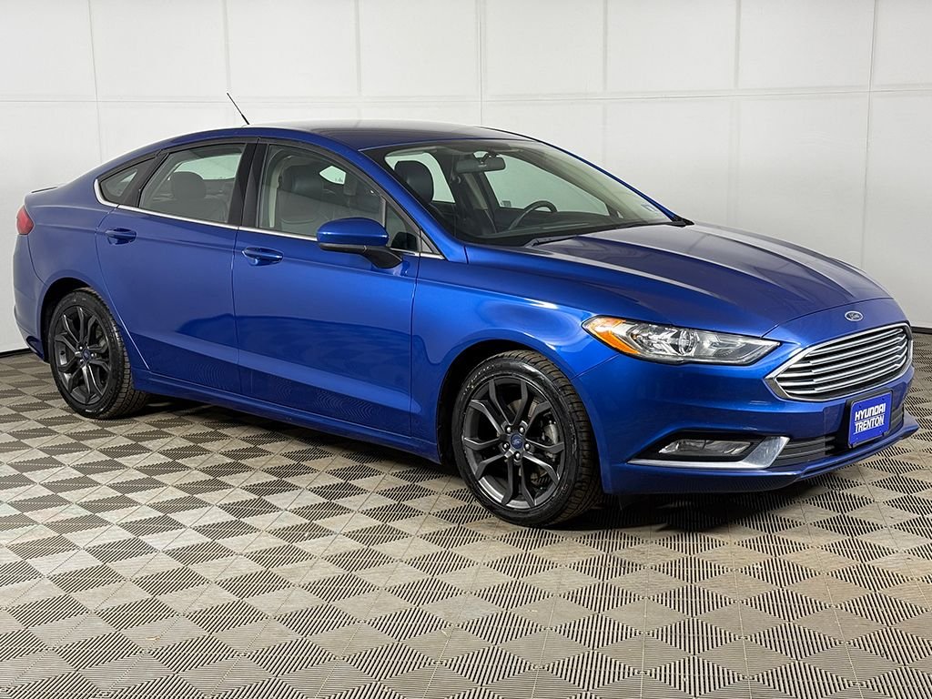Used 2018 Ford Fusion SE with VIN 3FA6P0HD8JR237663 for sale in Ewing Township, NJ