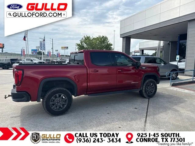 Used 2025 Volcanic Red GMC AT4X image 3
