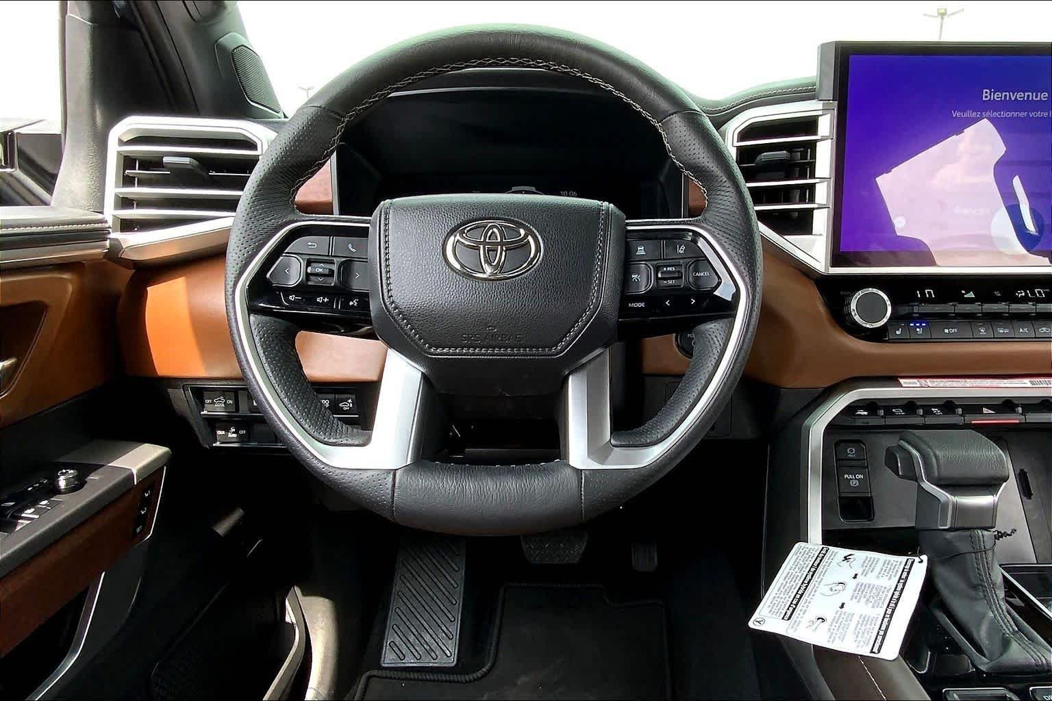 Used 2025 Midnight Black Metallic Toyota 1794 Edition Hybrid image 6