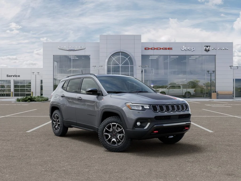 New 2026 Sting-Gray Clear-Coat Exterior Paint Jeep Trailhawk image 5