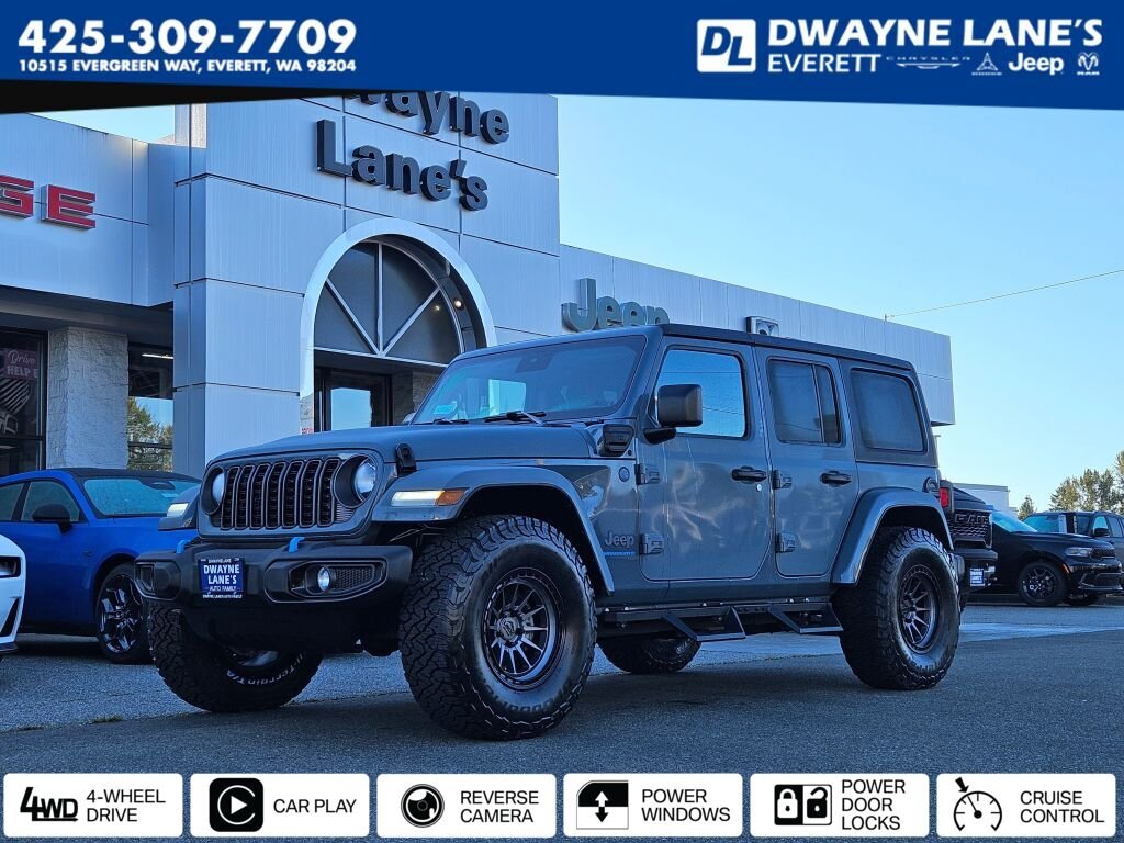 Used 2024 Anvil Clear Coat Jeep Sport S 4xe image 1
