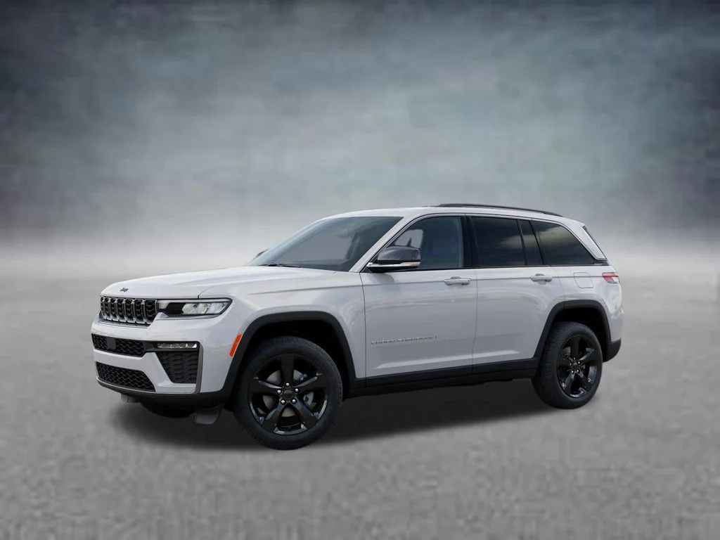 New 2026 Bright White Clear-Coat Exterior Paint Jeep Limited image 2