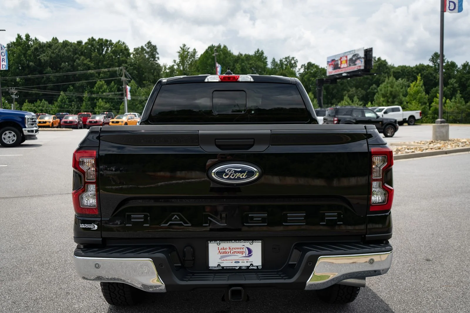 Used 2025 Shadow Black Ford Lariat image 8