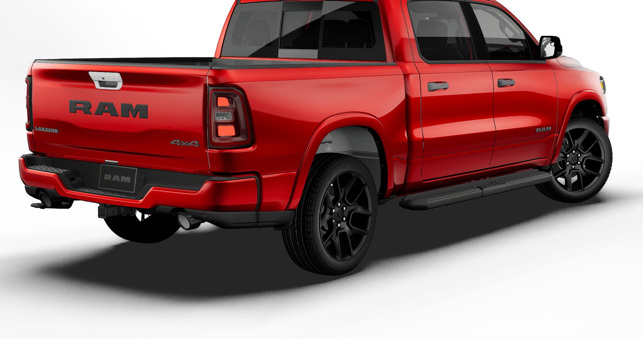New 2027 Molten Red Pearl-Coat Exterior Paint RAM LARAMIE image 14